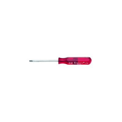 Slotted Screwdriver - 3mm x 2" Blade with pocket clip (R181N)