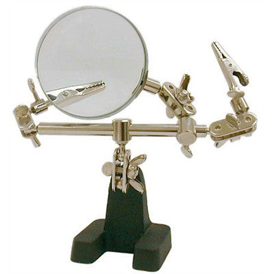 Helping Hands With Glass Magnifier (SH-982)