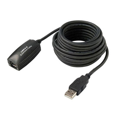 USB 2.0 A/A M/F Active Repeater/Extension Cable, 16ft (UC602)