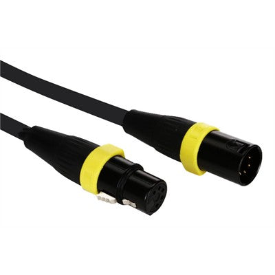 Pro Series DMX Cable, 5 Pin Male/Female, 10ft (AC5PDMX10PRO)