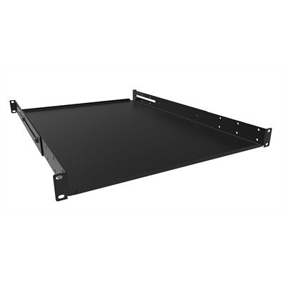 Rack Shelf, 1U, Adjustable Depth 18-25" (ADSU1825BK)