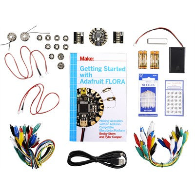 Adafruit FLORA Starter Kit w/ "Getting Started" Book (AF-2404)