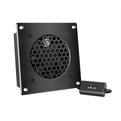 AV Cabinet Cooling Fan System with Speed controller, 1 fan, 4" (AI-CFS80BA)