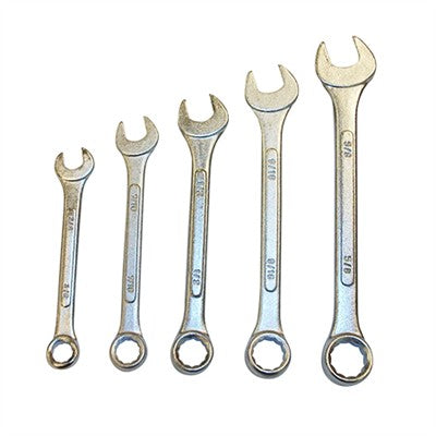 Combination Wrench Set - 5pcs, SAE (AT-02-372-5SE)
