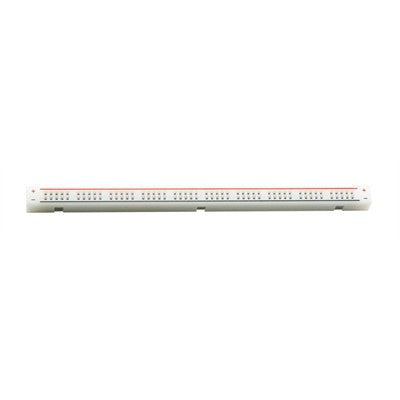 Breadboard Voltage Rails BusBoard BB100R Breadboard Power Rail 100 Holes, White