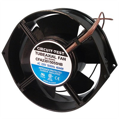 Fan 230VAC, 150mm x 55mm, 190/230 CFM, Ball bearing (CFA23015055HB)