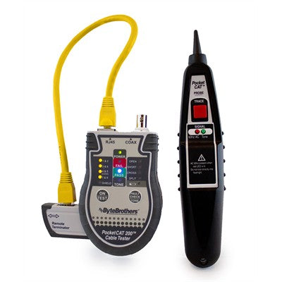RJ45 and Coax Tester & Inductive Probe Set (CTX200PA)
