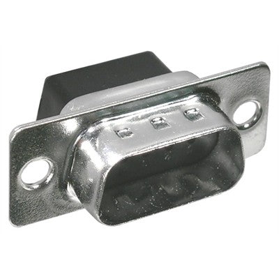 D-Sub Male - 9 Pin Crimp-on Connector with Pins (DBM-09-CRIMP)