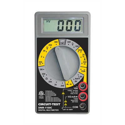 DMM - Basic with Continuity Buzzer & Battery Test (DMR-1100C)