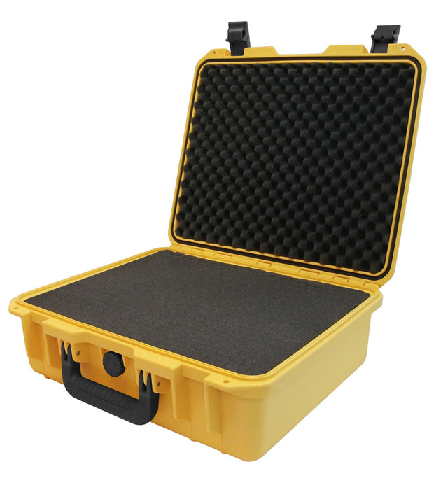 IBEX Protective Case 1500 with foam, 16.9 x 15 x 6.1", Yellow (IC-1500YL)