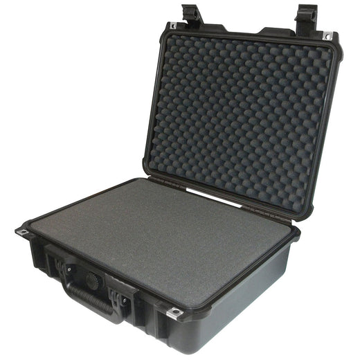 IBEX Protective Case 1400 with foam, 16.5 x 12.9 x 6.8", Black (IC-1400BK)