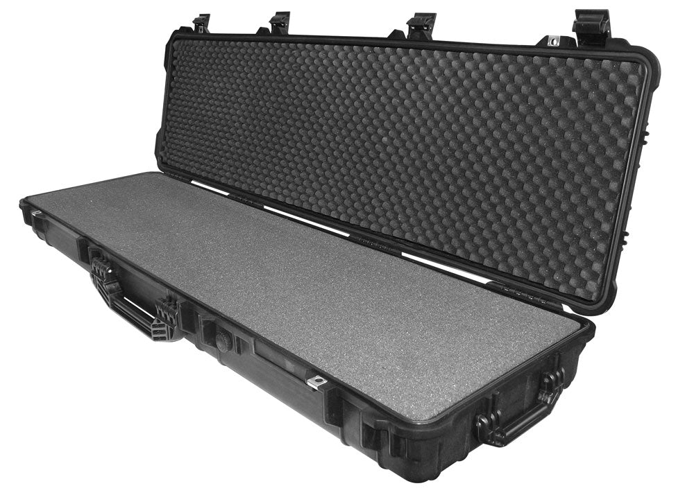 IBEX Protective Case 4500 with foam, 53 x 15.5 x 6.5", Black, With Wheels (IC-4500BKW)