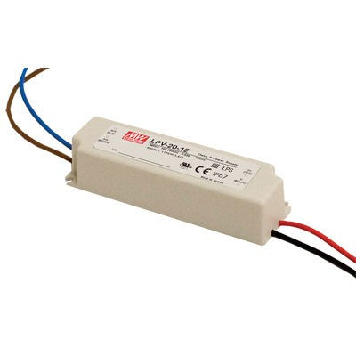 LED Power Supply 12VDC 1.67A (LPV-20-12)