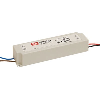 LED Power Supply 24VDC 2.5A (LPV-60-24)