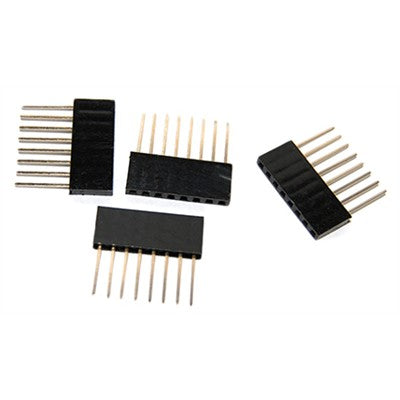 Stackable Headers - 8 Pin, Pkg/4 (LS-00008)
