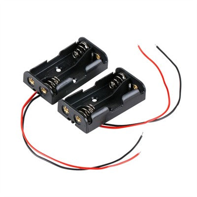 AA Battery Holder - 2 Cells, Wire Leads, Pkg/2 (LS-00031)