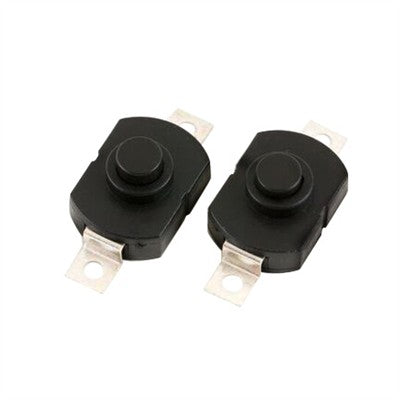 Push Button Miniature Switch - ON-OFF, Black, Pkg/4 (LS-00037)