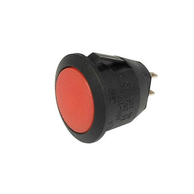 Push Button Switch - SPST 3A (ON), Red (PBS-102)