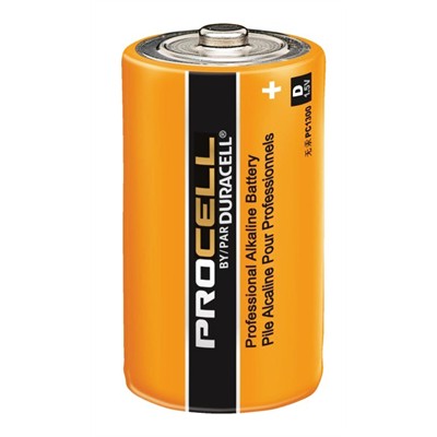 D Industrial Alkaline Battery, Box/12 (PC1300-12)