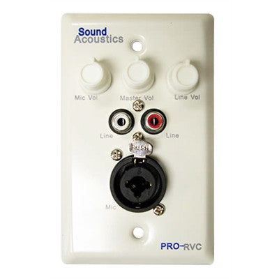 In-Wall Microphone / Line In Mixer (PRO-RVC)