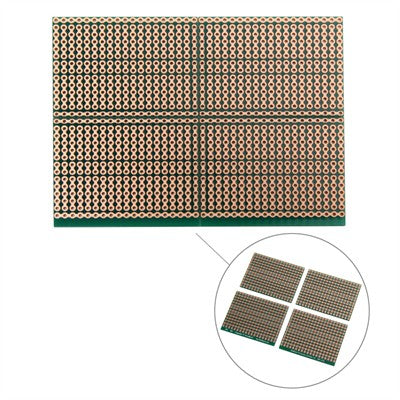 Solderable Breadboard - Snappable with 5 hold strips (SB5)