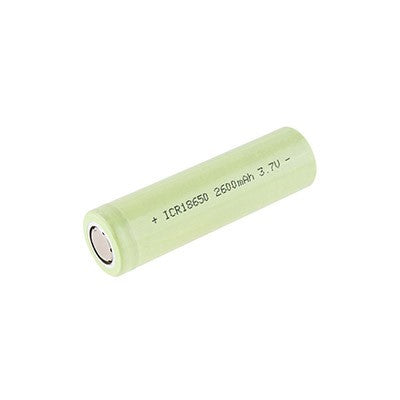 Lithium Ion Rechargeable Battery, 18650 Cell - 3.7V, 2600mAh (SF-PRT-12895)