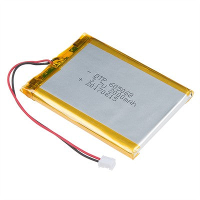 Lithium Ion Polymer Battery - 2Ah (SF-PRT-13855)