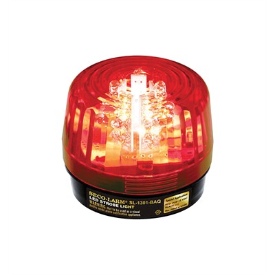 LED Strobe Light 9-24VAC/VDC - Red (SL-1301-BAQ/R)