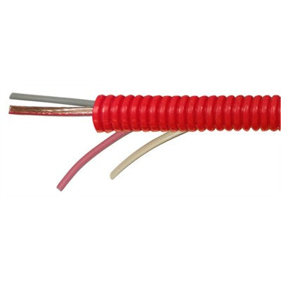 Split Loom - 1/4" Red, 10ft (5140-5-PK)
