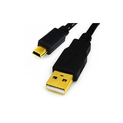 USB 2.0 A to Mini B, 5 Pin Cable, 3' (US-2AB53)