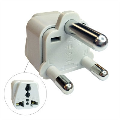 3 Conductor Plug - South Africa, Travel Adapter (WA-10L)