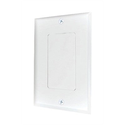 Wall Plate - Blank (WCP-117WH)