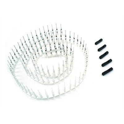 Jumper Wire Contact Pin Connector - Male, 100Pcs (WJW007)