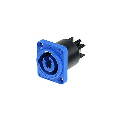 powerCON Chassis Connector, Blue (NAC3MPA-1)